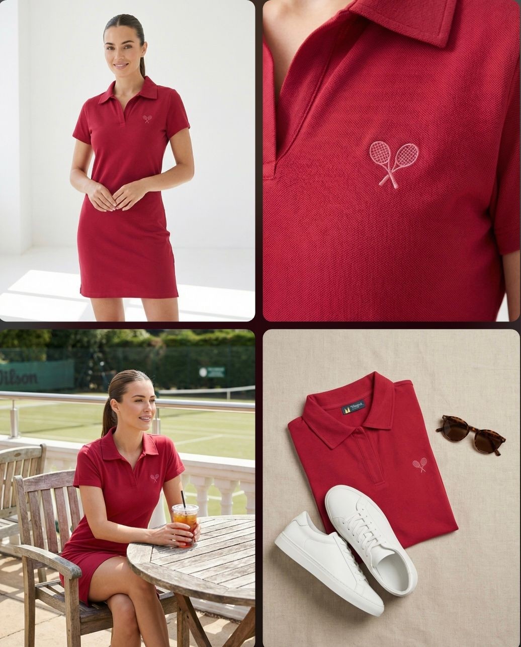 Nikitas Design Polo Yaka Elbise