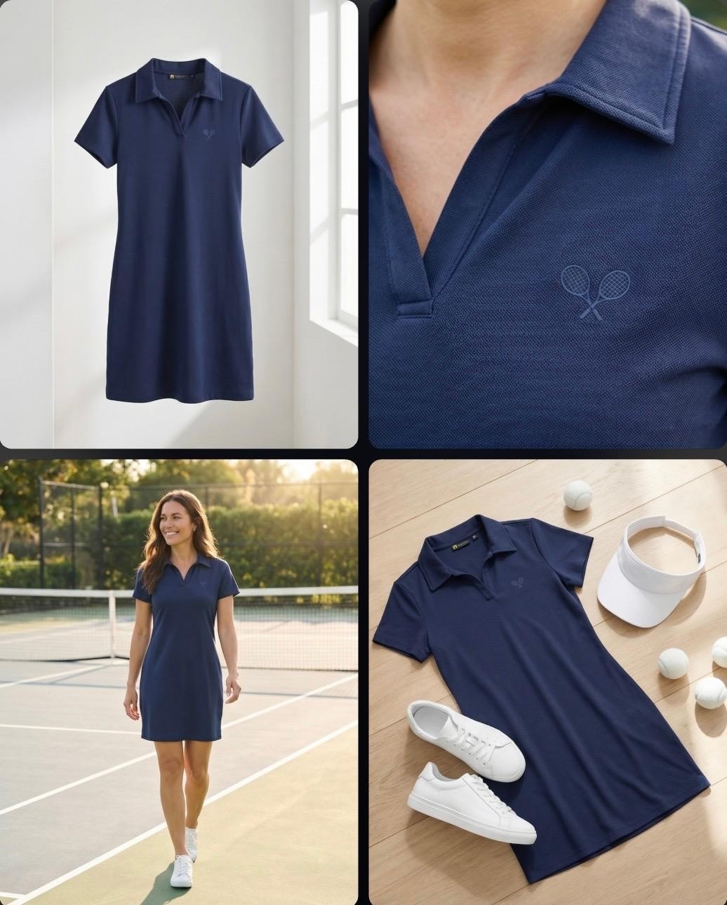 Nikitas Design Polo Yaka Elbise