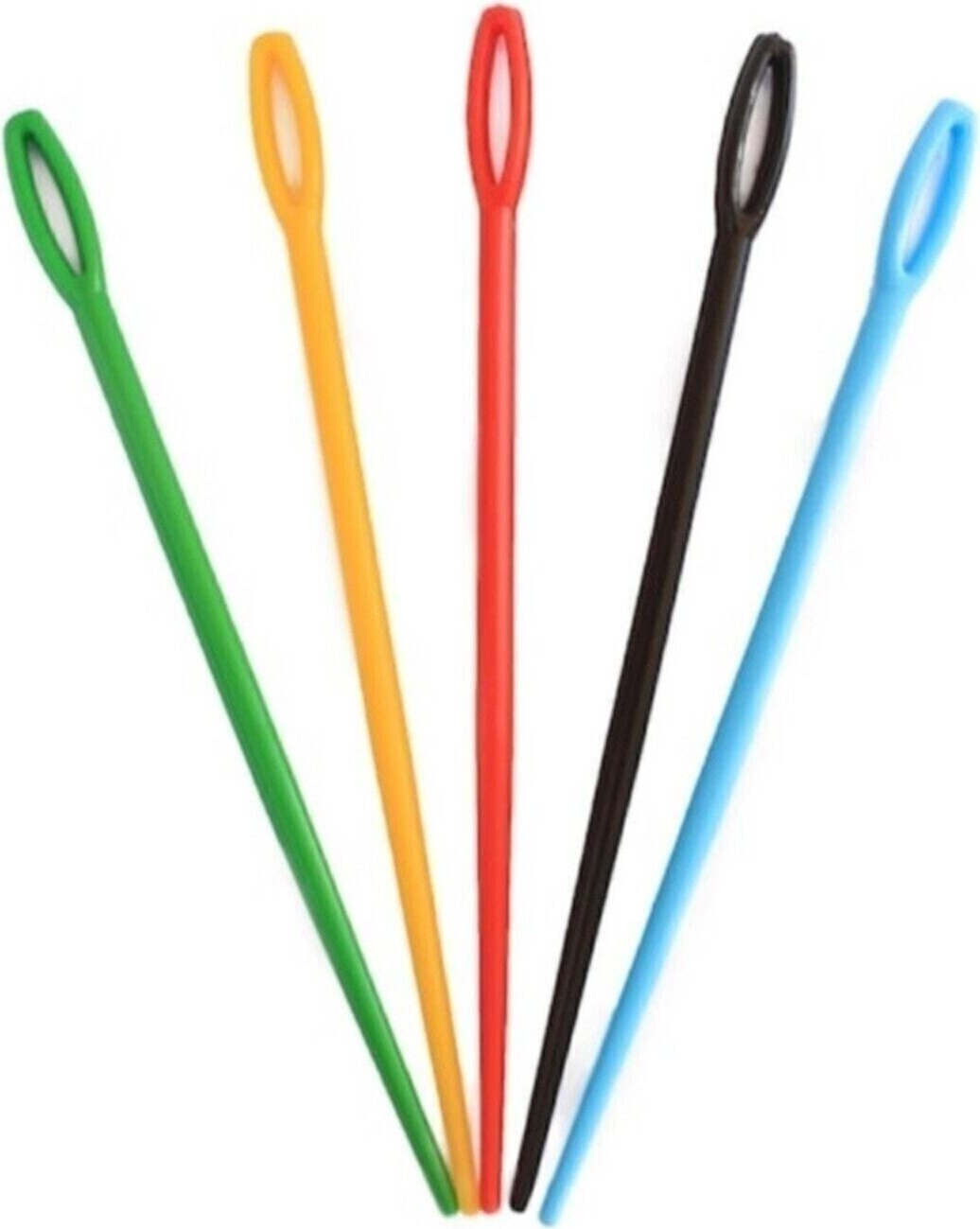 Orhan Çanta 10 Adet 9 Cm Renkli Plastik Yün Iğnesi