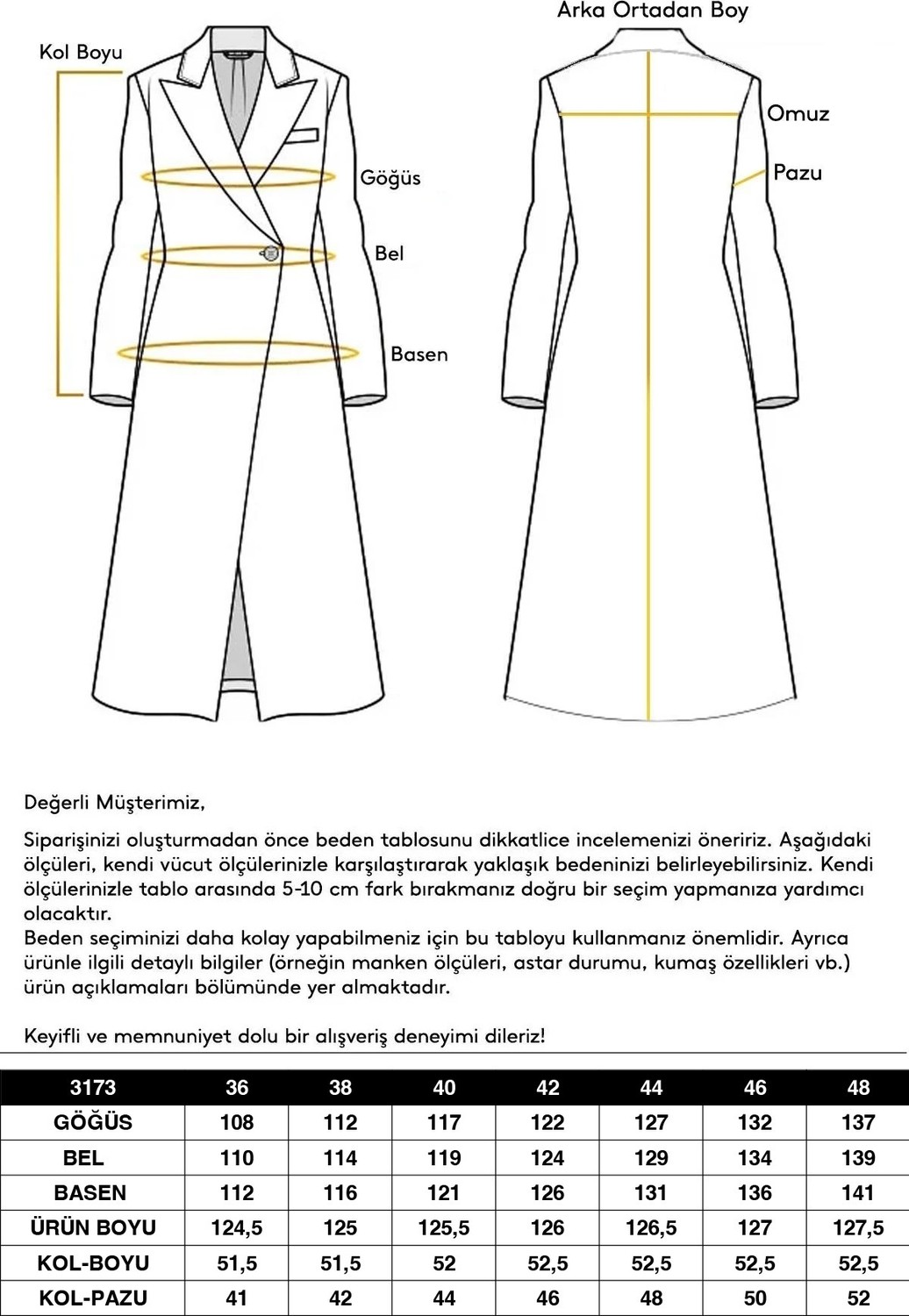 Olcay Oversize Düşük Kol Kruvaze Kaban Bej Melanj 3173 görsel 7