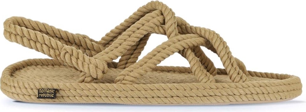 Bueno Shoes Bej Halat Erkek Sandalet 24BDRMALCTBNERK