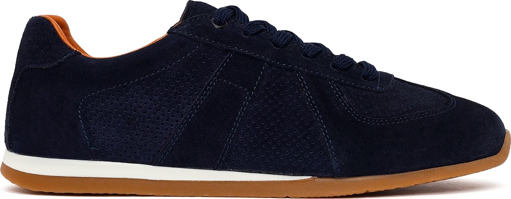 Derimod Erkek Kahverengi Bağcıklı Süet Deri Sneaker 26SFD766610