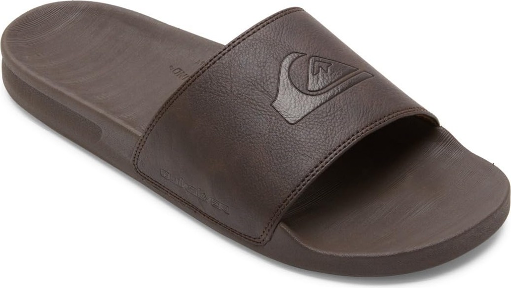 Aesco Quiksilver Rivi Nubuk - Slider Erkek Sandaleti - Deniz Ayakkabısı - Erkek - 44 - Kahverengi., Kahverengi 1