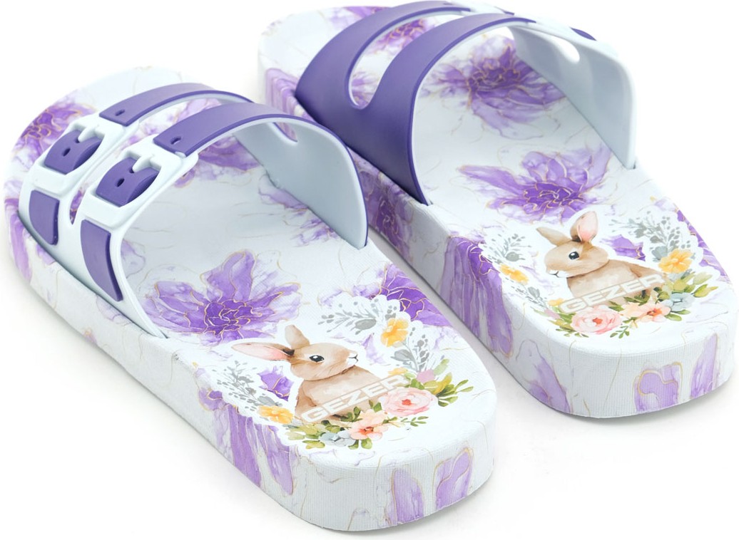 Gezer Kadın Yazlık Airblow Islak Zemine Uygun Rahat Taban Ev Banyo Havuz Plaj Günlük Terlik görsel 5
