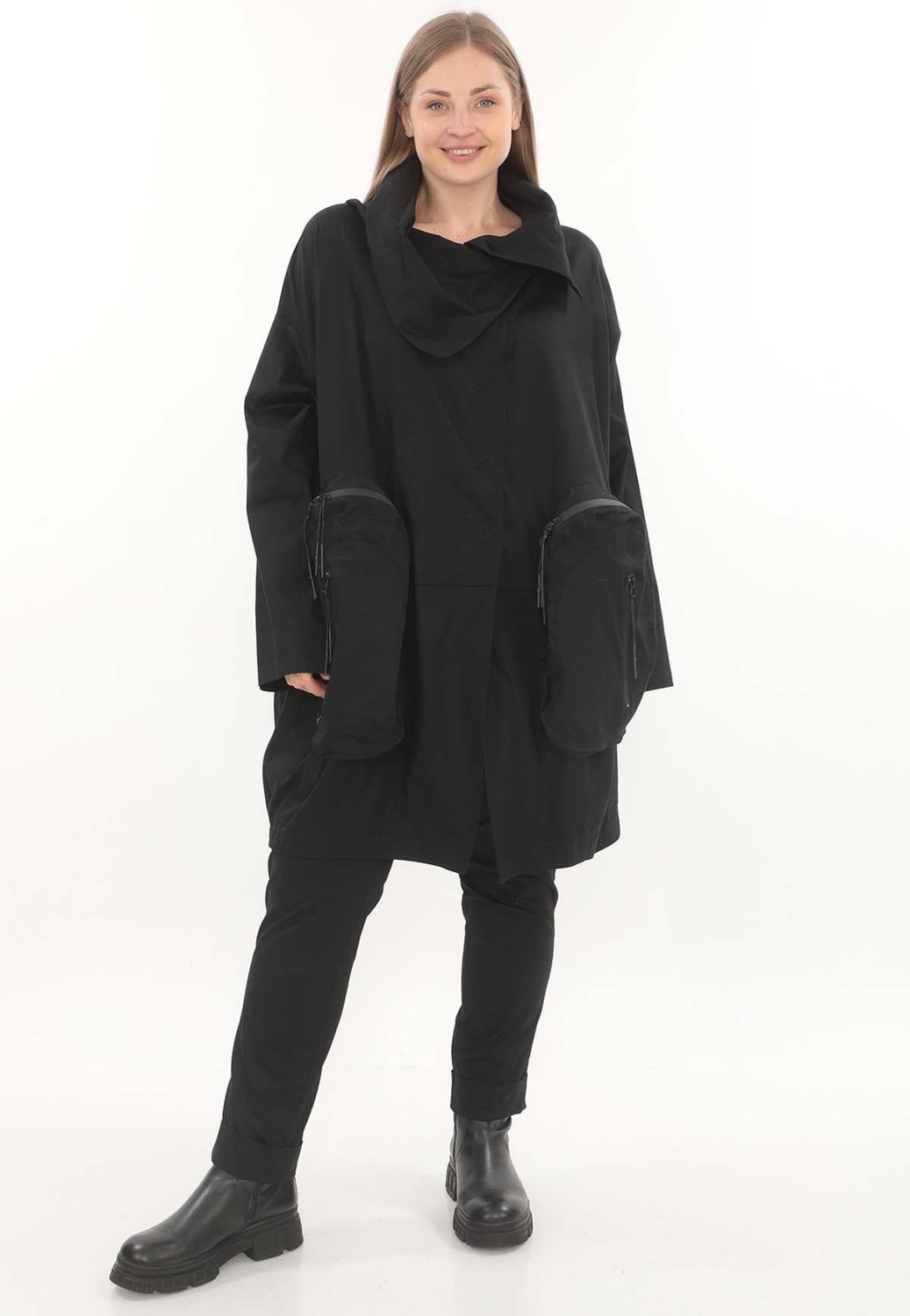 Zedd Plus 23698 Ceket Siyah