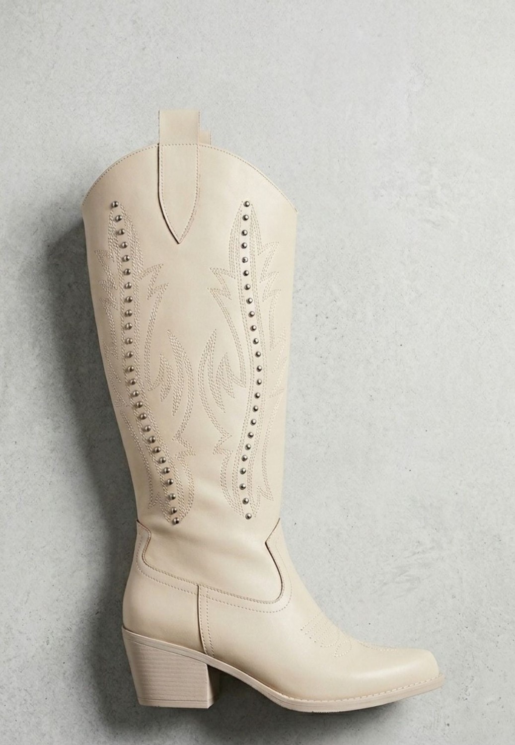 Shoegar Meof Acı Kahve Cilt Topuklu Çizme görsel 3