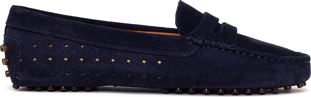 Derimod Kadın Vizon Süet Deri Loafer 26PFD290610