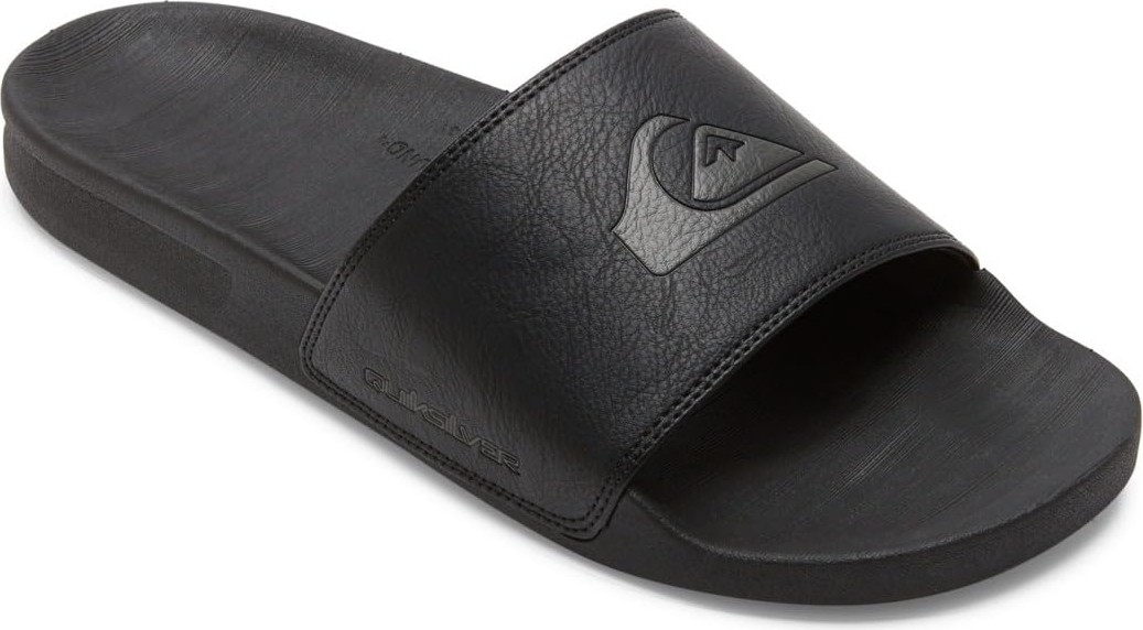 Quiksilver Rivi Nubuck Slide Rf Erkek Siyah Terlik