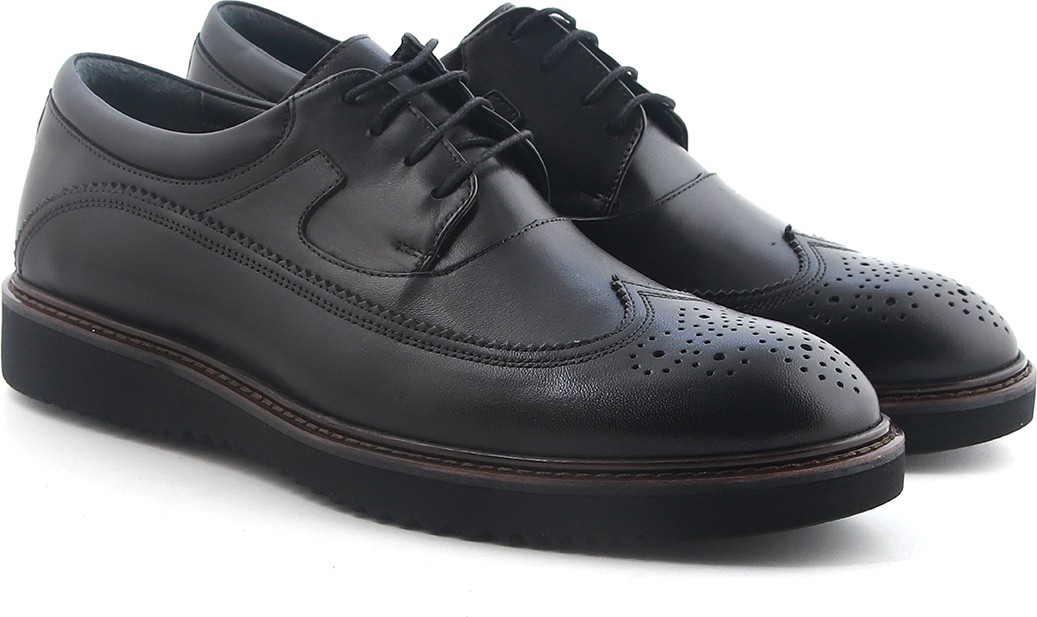 John May Erkek Oxford ( Klasik) KA-C4652 John May Casual Siyah Bambi görsel 2