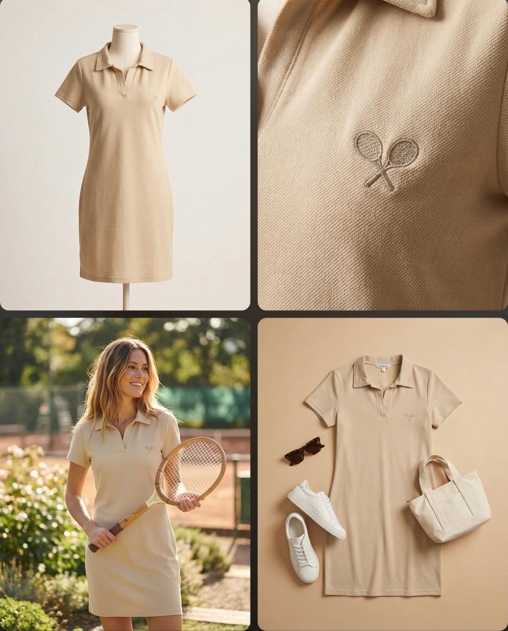 Nikitas Design Polo Yaka Elbise