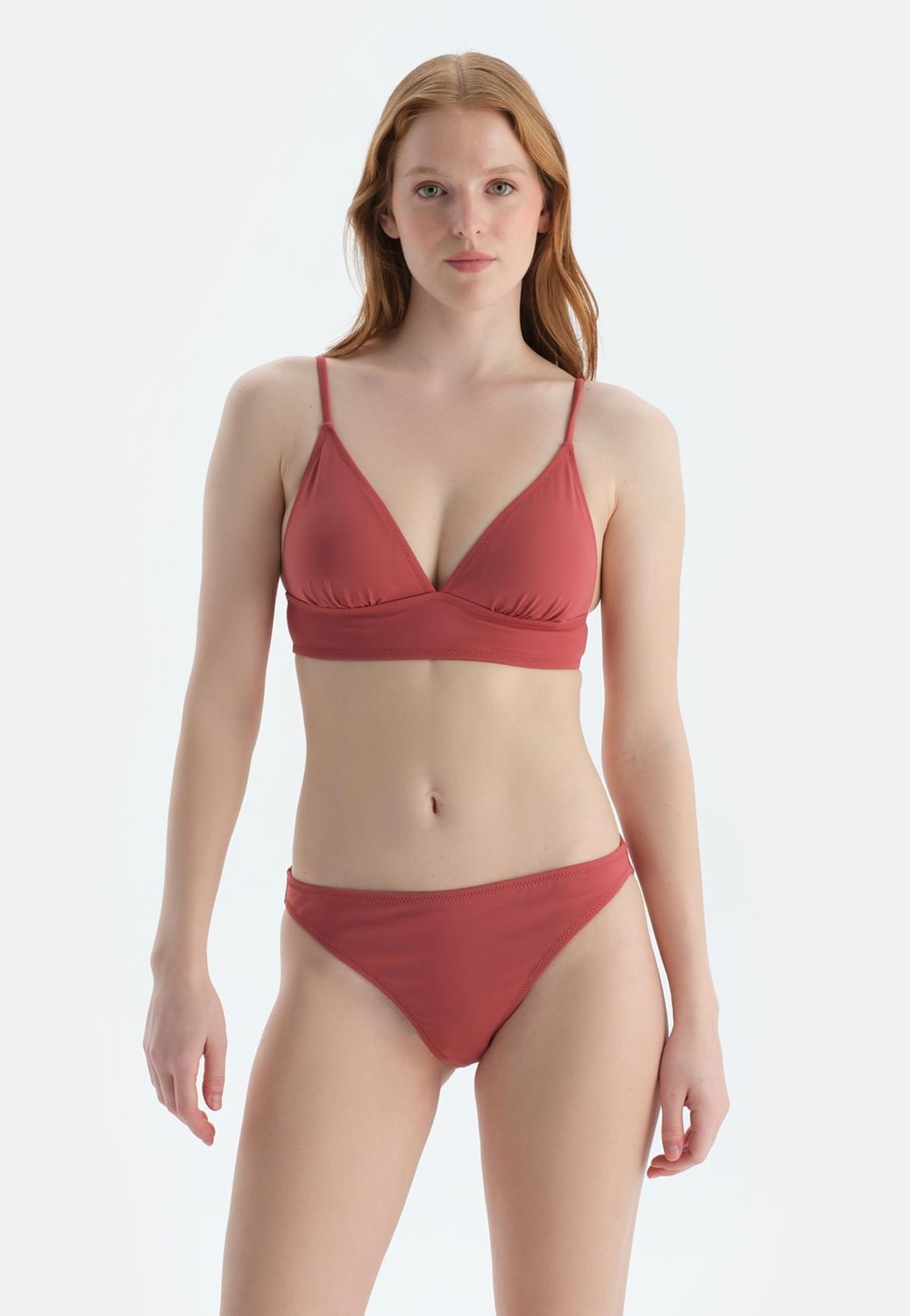 Aesco Dagi Kadın Bralet, Örme, Kiremit, 36 görsel 4