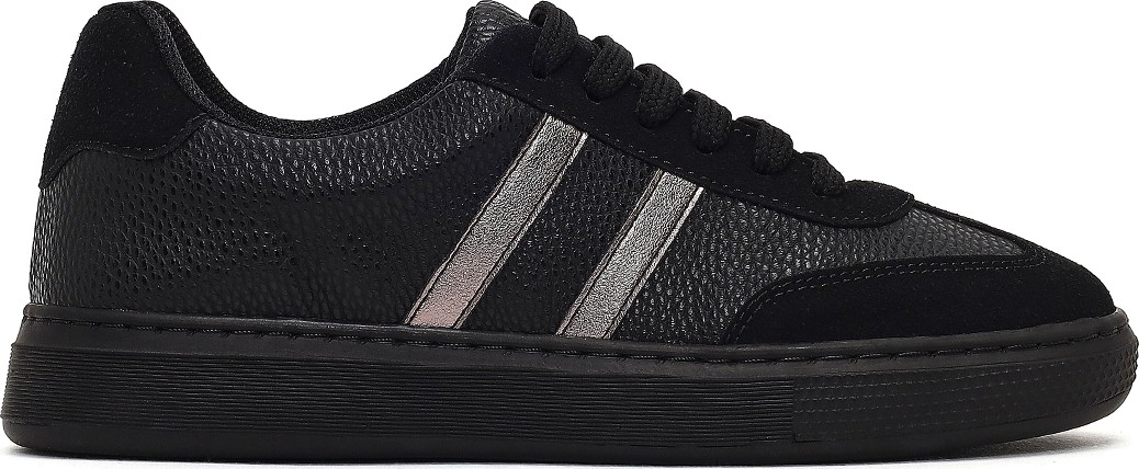 Derimod Kadın Siyah Bağcıklı Kalın Tabanlı Sneaker AF168001SK