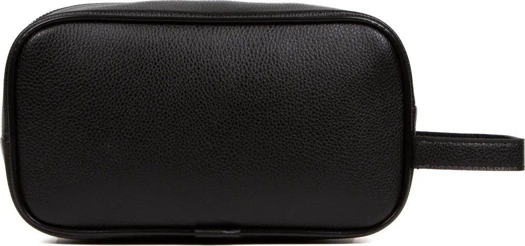 Newish Erkek Deri Portföy Clutch Traş Kozmetik Bakım ve Günlük El Çantası NEW174 - Siyah görsel 4
