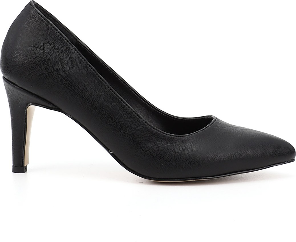 Gönderi(r) Kadın Siyah Sivri Burun İnce Ökçe Topuklu Stiletto