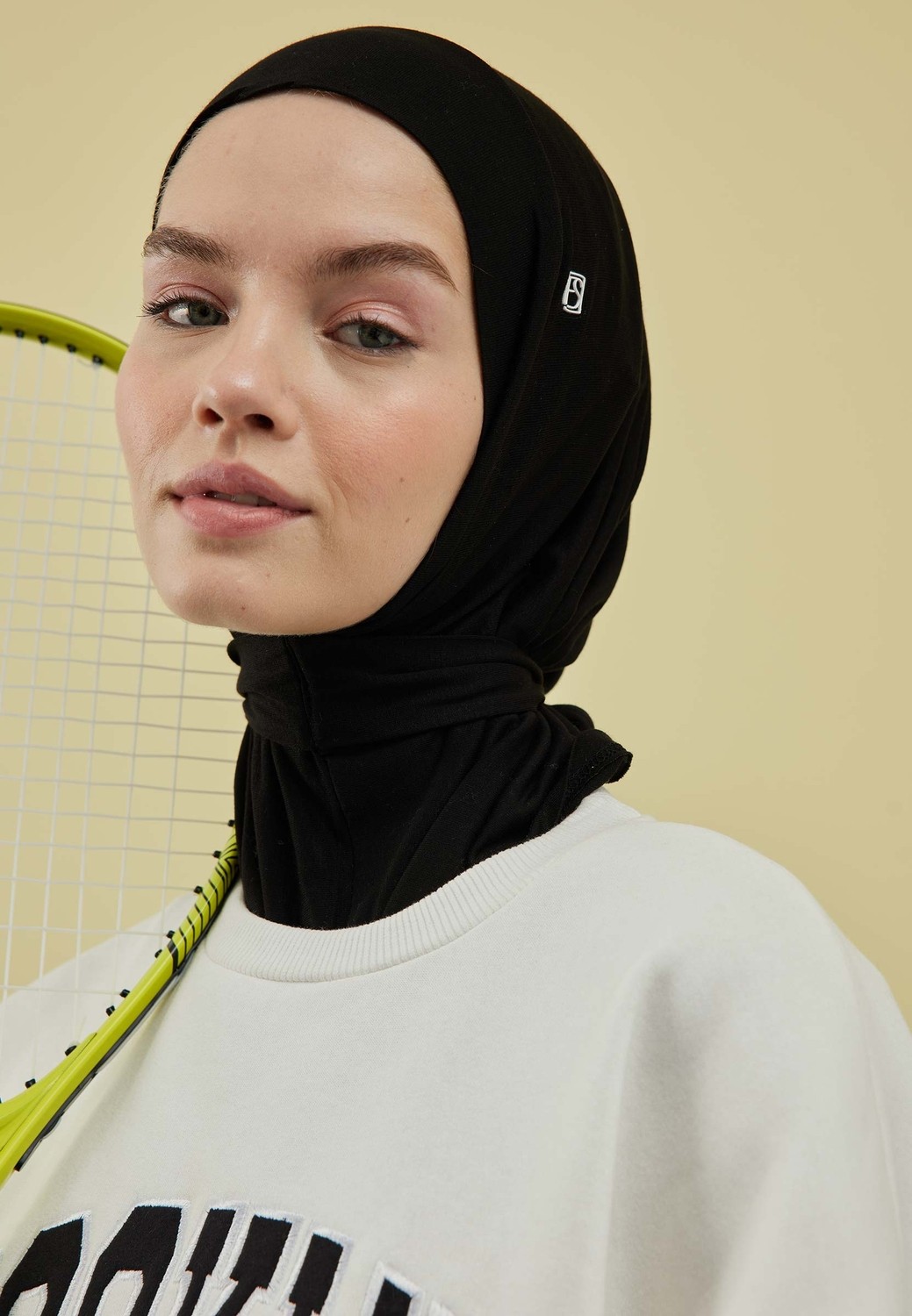 Fresh Scarfs Athletic Hijab Gümüş görsel 3