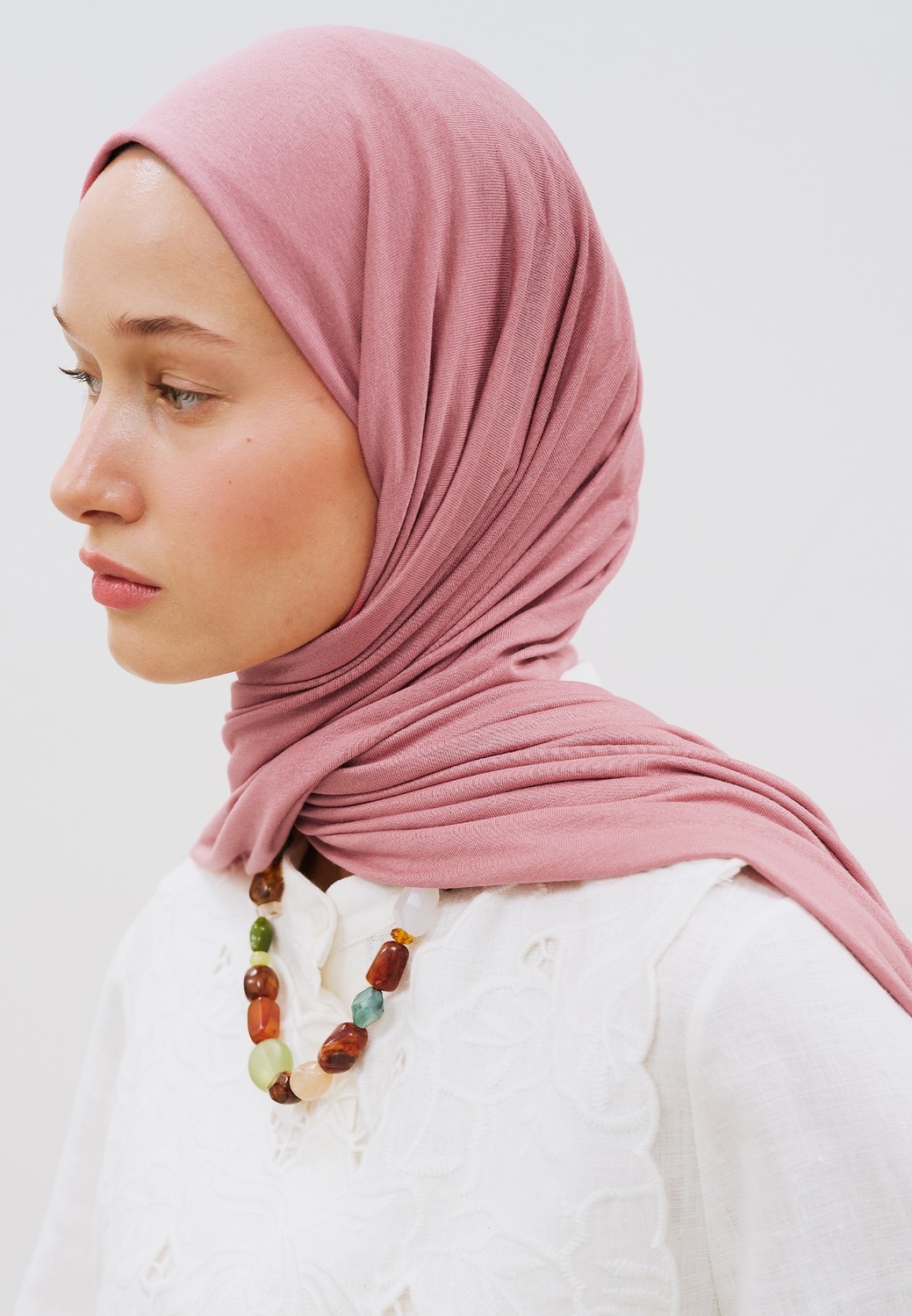 Fresh Scarfs Penye Şal Siyah görsel 3