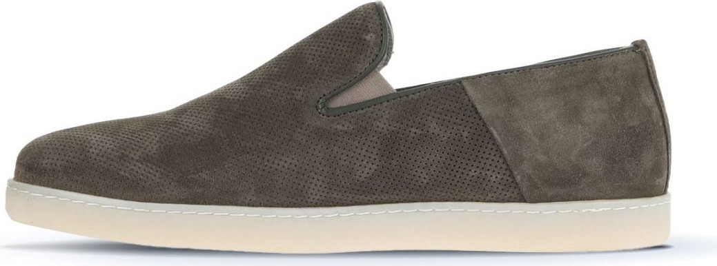 Bueno Shoes Haki Süet Baskılı Erkek Loafer 07MA21884000 görsel 3
