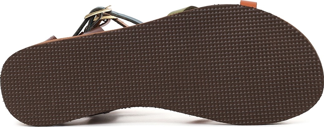 Derimod Kadın Çok Renkli Deri Bodrum Sandalet 26SFD333118 görsel 5