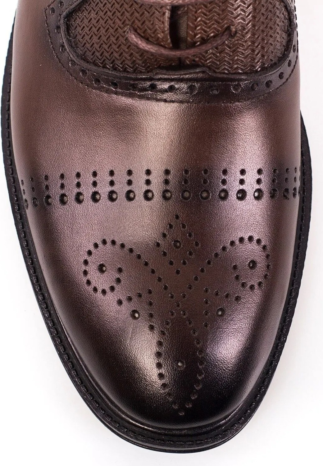 Maximoda Italyan Tasarım Deri Erkek Ayakkabı, Düz Topuk, Kauçuk Taban, Şık ve Rahat görsel 7