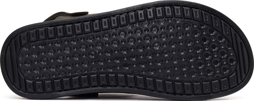 Derimod Erkek Haki Nubuk Deri Sandalet 26SFD6259V3 görsel 5