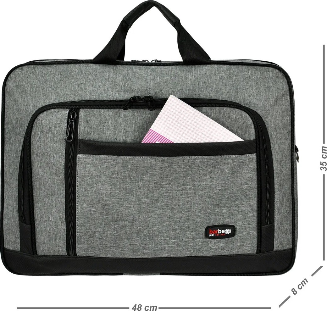 Galb Leather Cok Fonksiyonlu ve Tam Korumali 17 Inc Laptop Evrak Cantasi