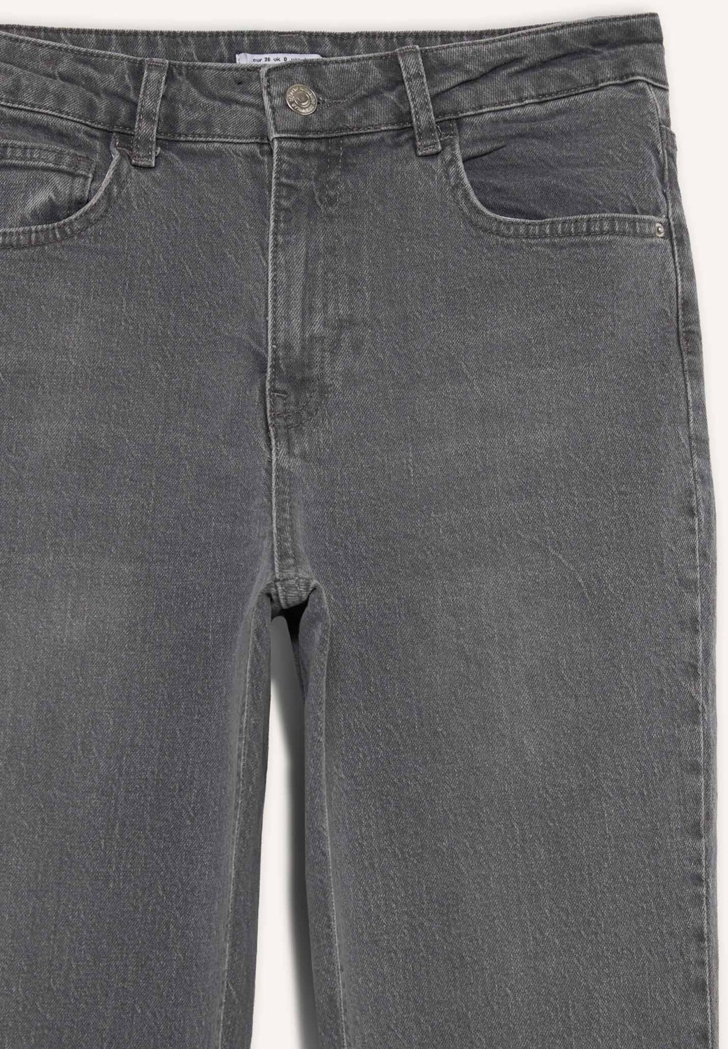 DeFacto Lina Comfort Mom Yüksek Bel Bilek Boy Jean Yıkamalı Pantolon E3438AXNS görsel 8