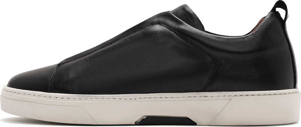 Derimod Erkek Siyah Kalın Tabanlı Deri Sneaker 26SFD631618 görsel 3