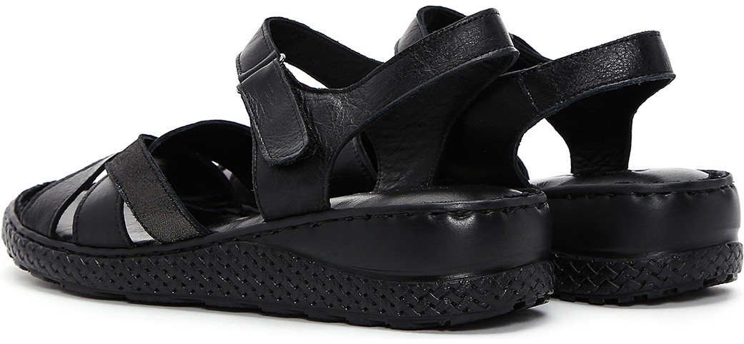 Derimod Kadın Taba Bilekten Bantlı Deri Comfort Sandalet 26SFD320418 görsel 6