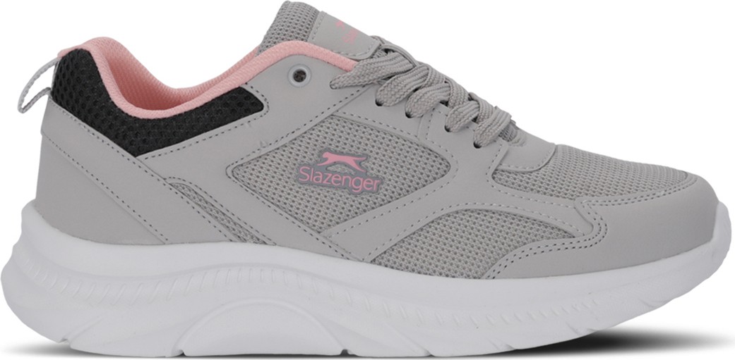 Slazenger GENESIS Kadın Siyah / Koyu Gri Koşu & Yürüyüş Spor Ayakkabısı