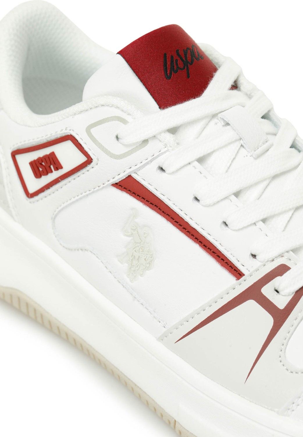 U.S. Polo Assn. Kıara 5fx Beyaz Kadın Sneaker görsel 7