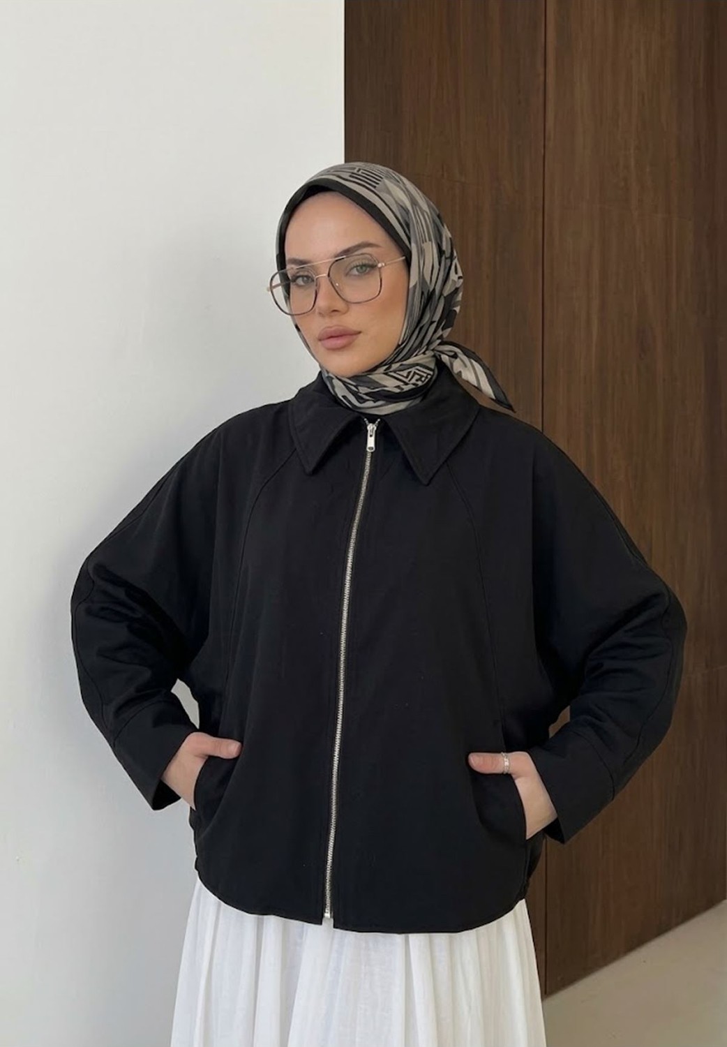 Foremia Fermuarlı Cep Detay Panço-Haki - görsel 3
