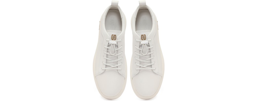 Derimod Erkek Lacivert Deri Sneaker 26SFD690818 görsel 4