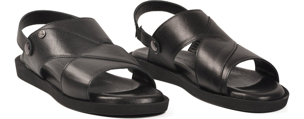 Pierre Cardin Kahve Hakiki Deri Erkek Sandalet PC-7315 M görsel 7