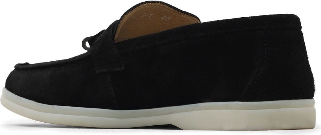 Bueno Shoes Siyah Süet Erkek Loafer 05MS101 05MS101 görsel 4
