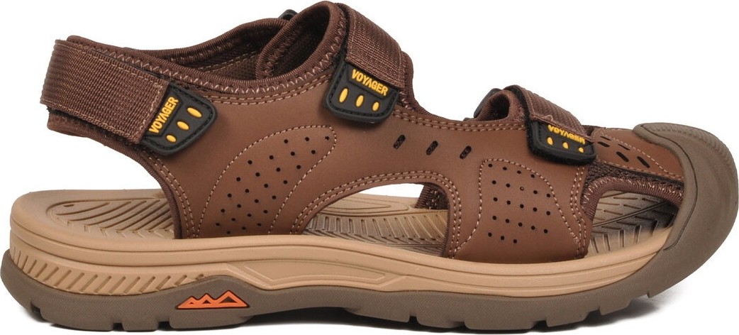 Voyager Kahve Cırtlı Outdoor Erkek Sandalet görsel 2