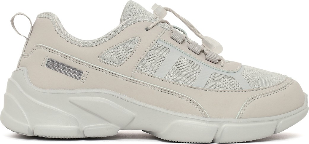Derimod Kadın Beyaz Bağcıklı Kalın Tabanlı Sneaker 26PFE496414