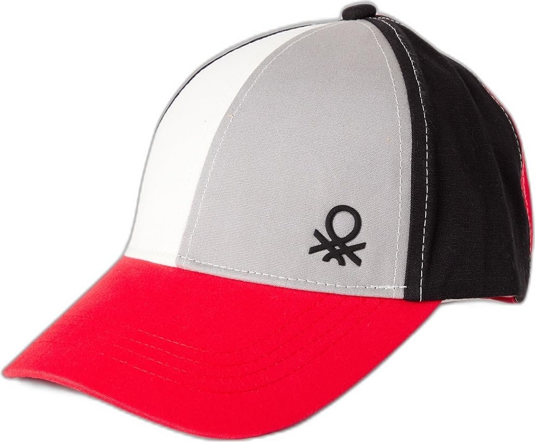 Die Grup United Colors Of Benetton Genç Kış Aksesuar Seti Cappello C/visiera 6YE1RA00C, Çok Renkli, 8 Yaş