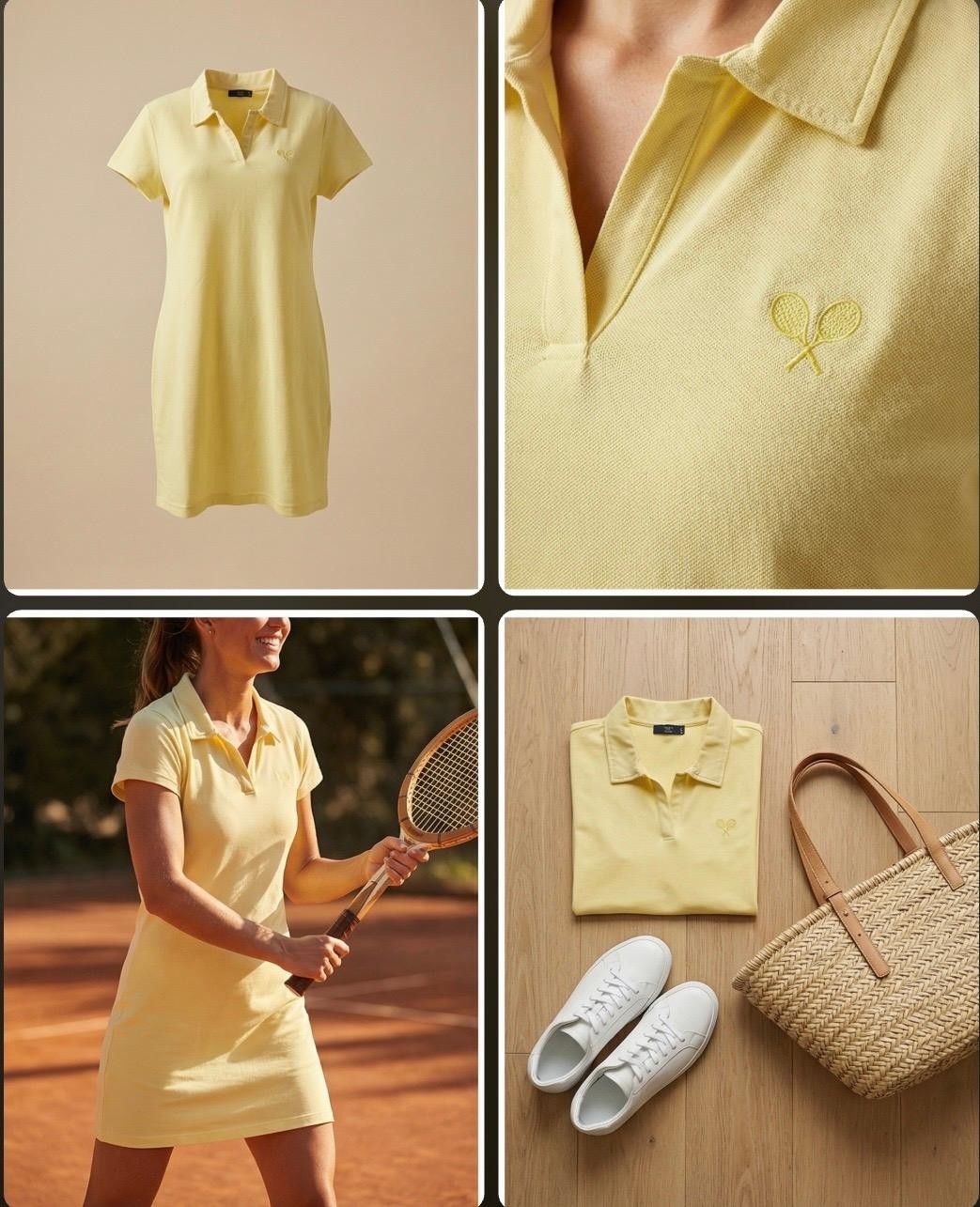 Nikitas Design Polo Yaka Elbise
