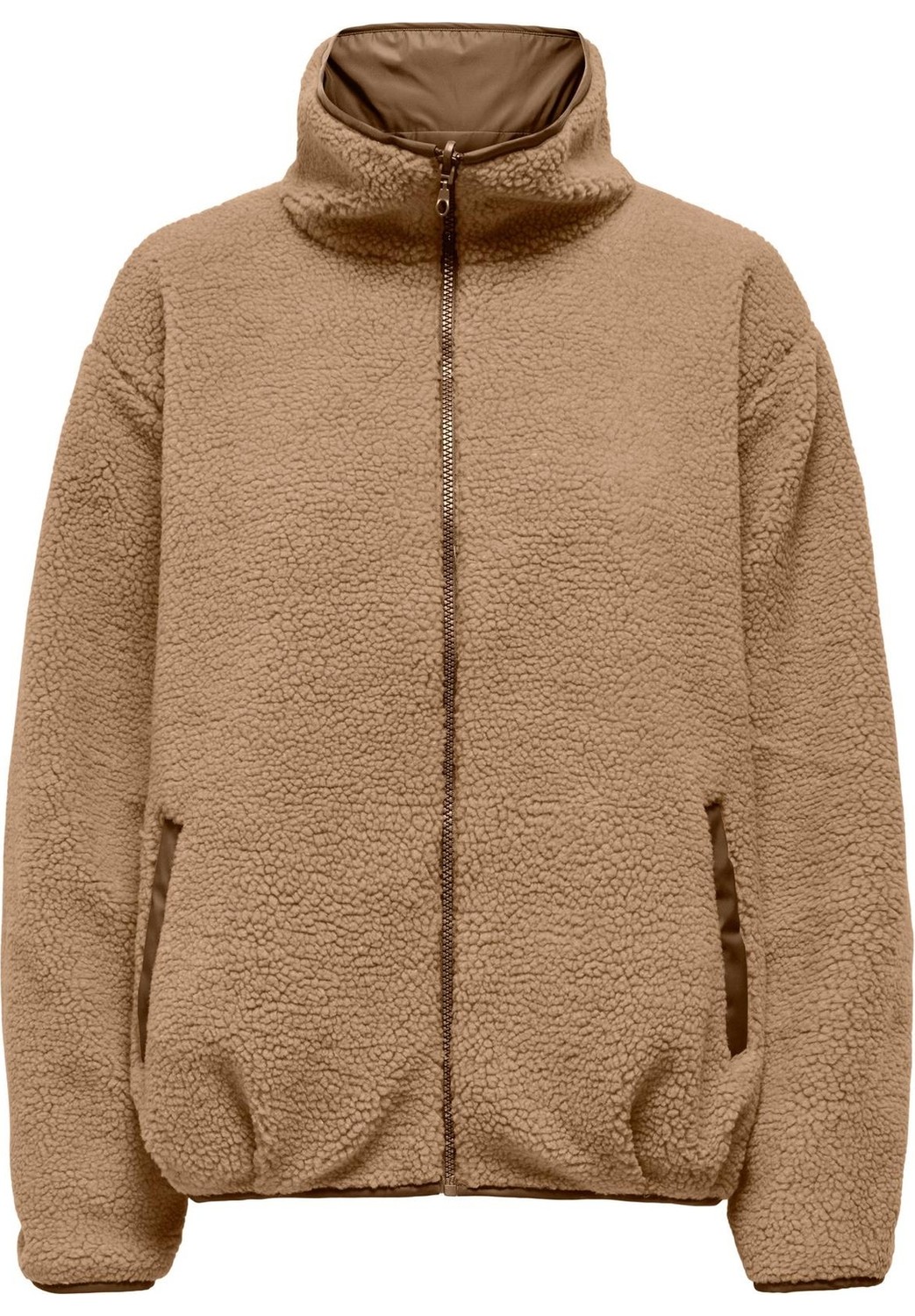 Only Onlsıf Kadın Teddy Çift Taraflı Ceket Peluş Günlük Rahat görsel 3