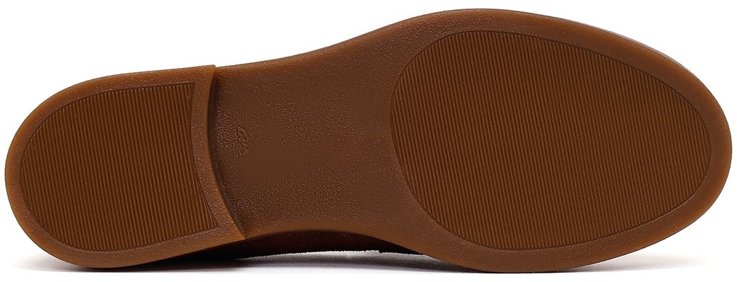 Derimod Kadın Bej Püsküllü Süet Deri Loafer 26PFD510810 görsel 5