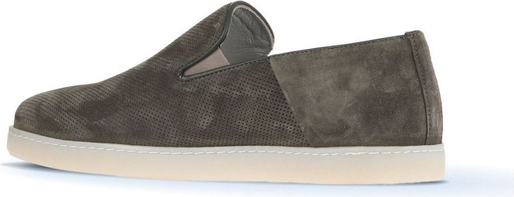 Bueno Shoes Haki Süet Baskılı Erkek Loafer 07MA21884000 görsel 4
