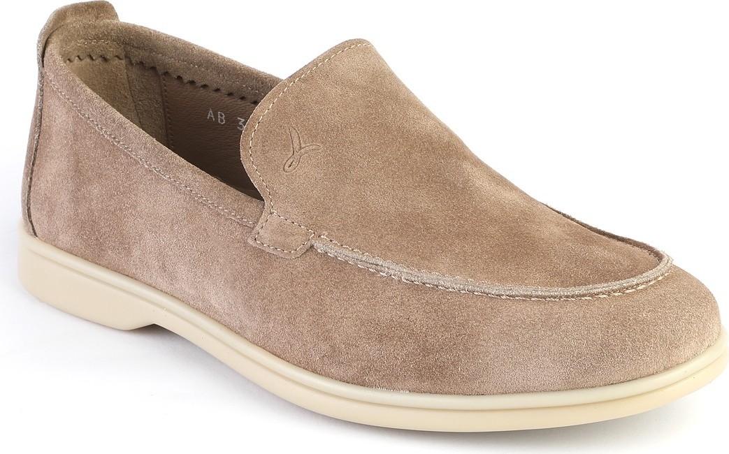 Libero Ibero 3004 Hakiki Süet Deri Esnek Taban Erkek Casual Günlük Loafer Ayakkabı