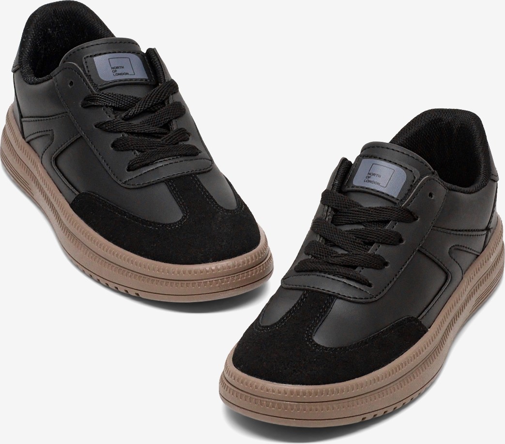 Tonny Black Kadın Bej Kahve Kauçuk Taban Bağcıklı Sneaker Rahat Kalıp Modern Tasarım