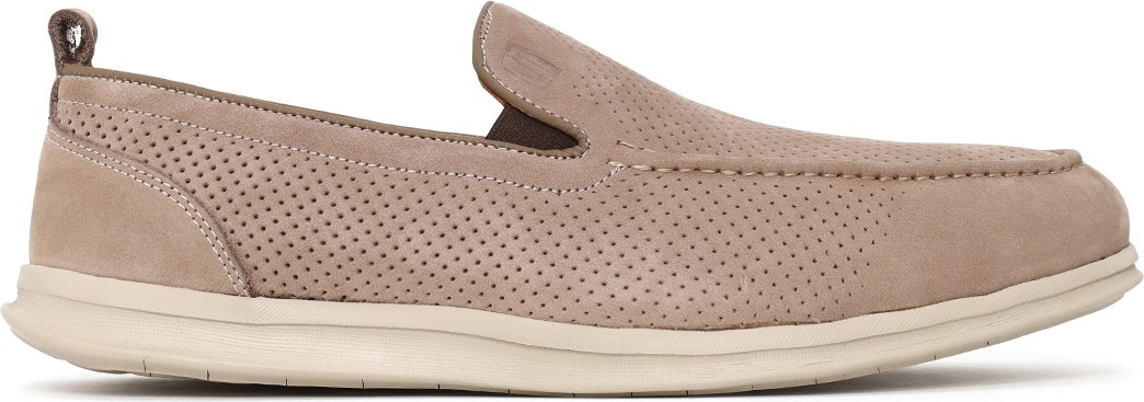 Derimod Erkek Lacivert Nubuk Deri Loafer 26SFD7657V3