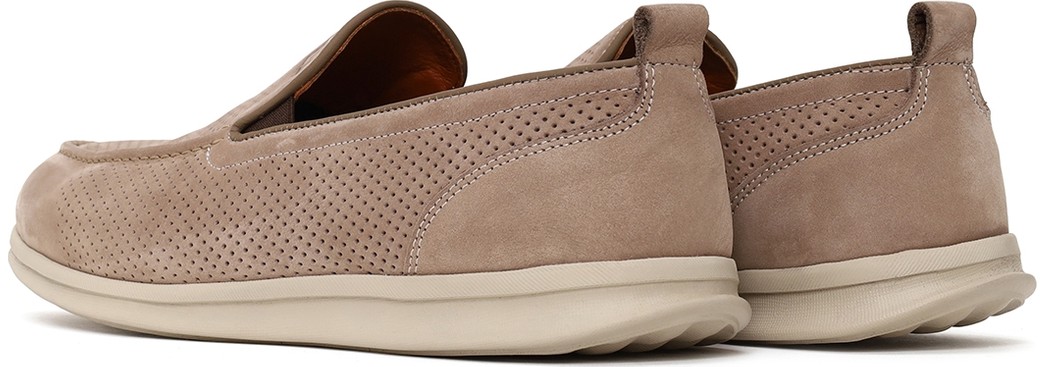 Derimod Erkek Lacivert Nubuk Deri Loafer 26SFD7657V3 görsel 6