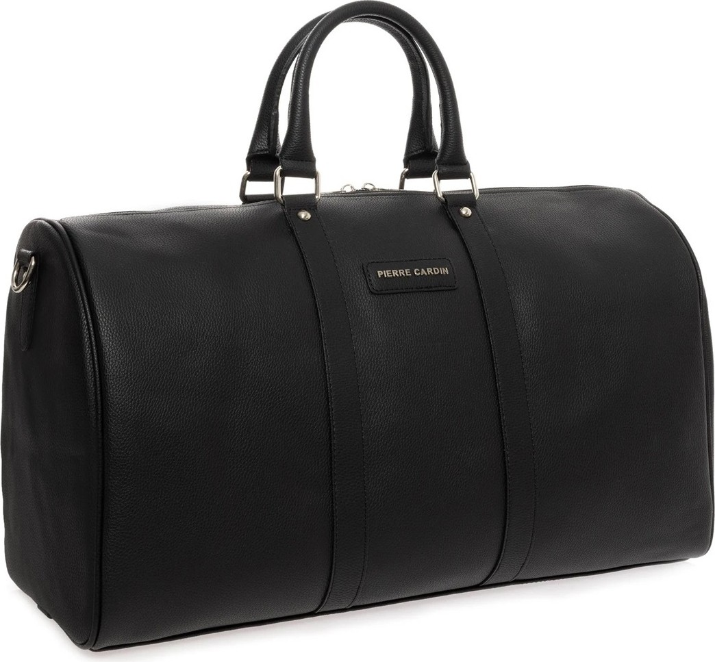 Pierre Cardin Seyahat Çantası Siyah Unisex Valiz görsel 2
