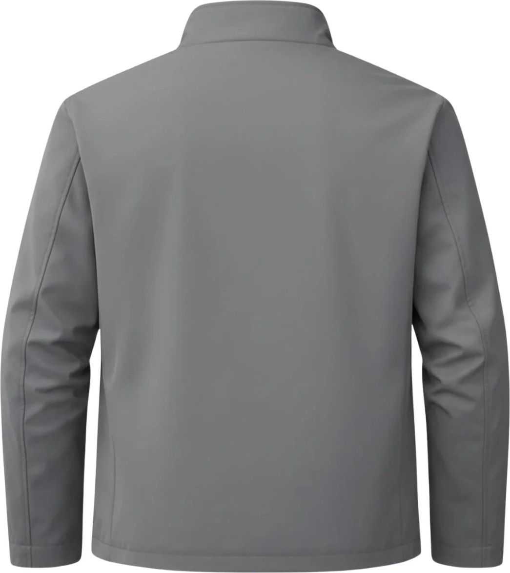 Sivaist Gri Erkek Polyester Karışımlı Süper Ince Rüzgarlık Su ve Rüzgar Geçirmez Mevsimlik&yazlık Mont görsel 4