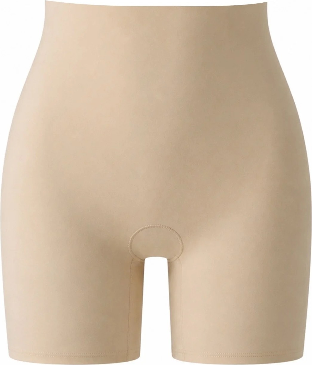 Cottonhill Premium - Ten Lazer Kesim Yüksek Bel Görünmez Kadın Boxer