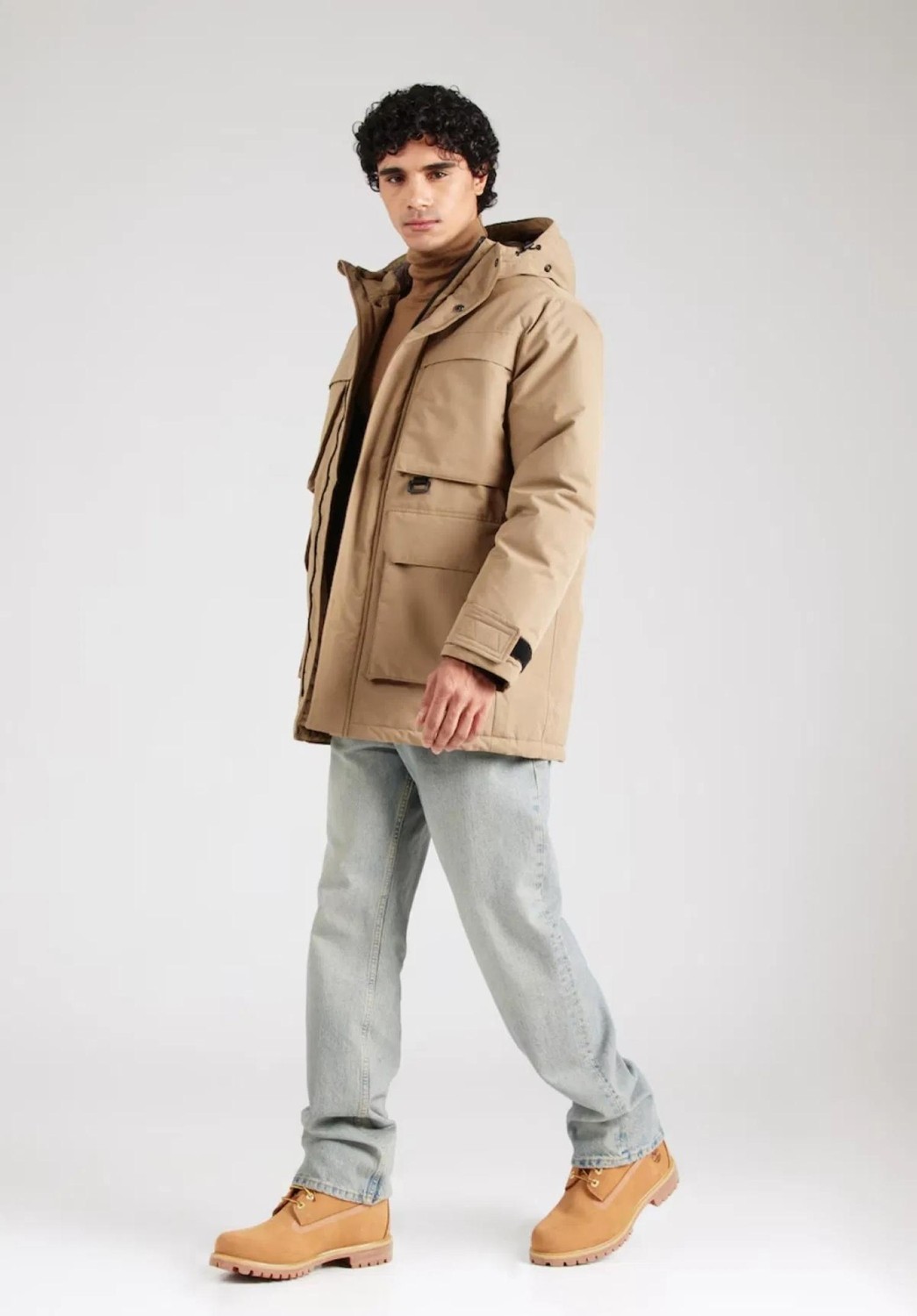 Jack & Jones 12256892 Jjstar Parka Jacket Erkek Kaban