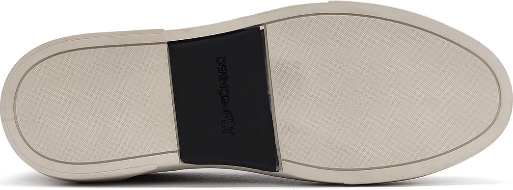 Derimod Erkek Siyah Kalın Tabanlı Deri Sneaker 26SFD631618 görsel 5